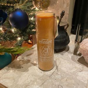 Candle Sacral Chakra Emotional Balance NWT 8”